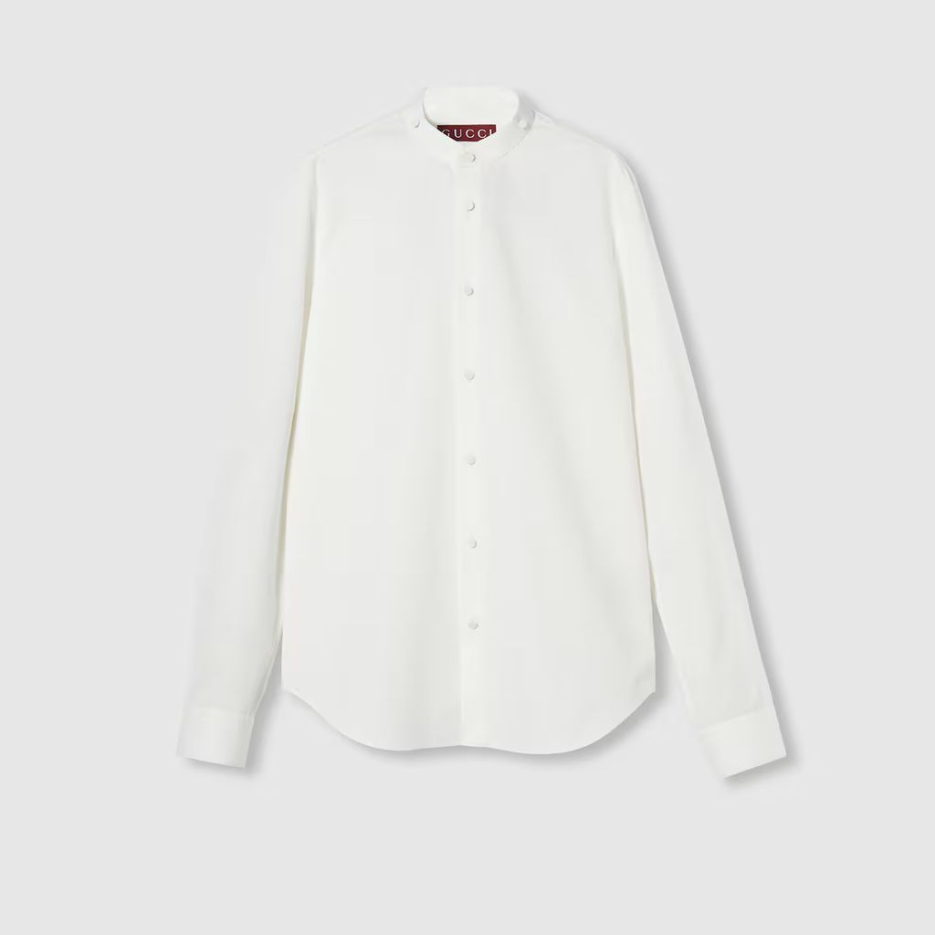 Heavy cotton poplin shirt