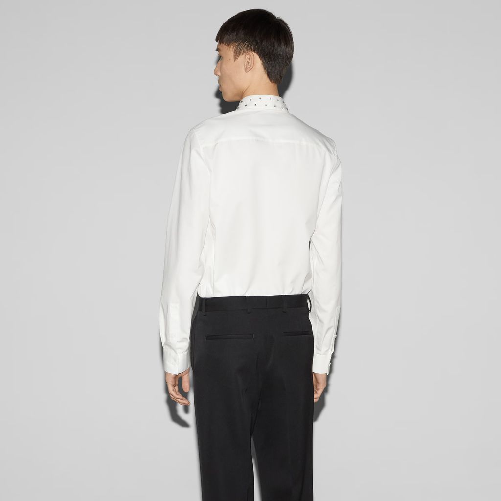 Heavy cotton poplin shirt