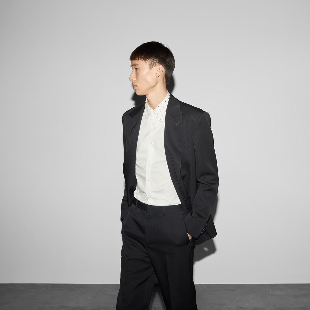 Heavy cotton poplin shirt