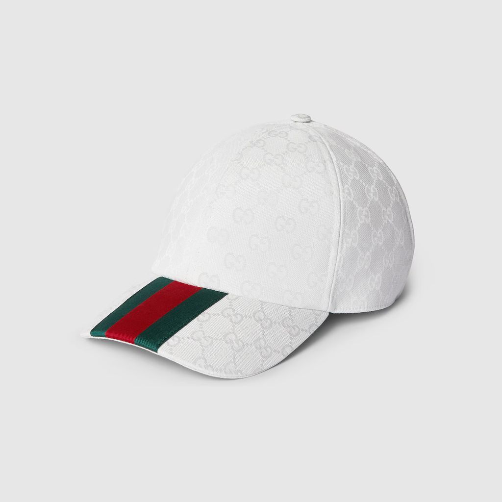 Original GG canvas baseball hat with Web