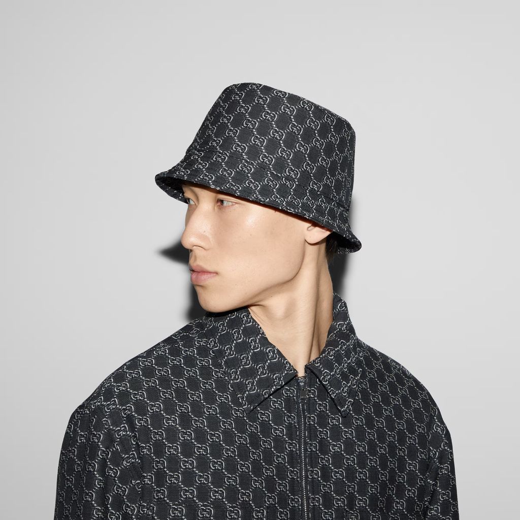 GG canvas bucket hat