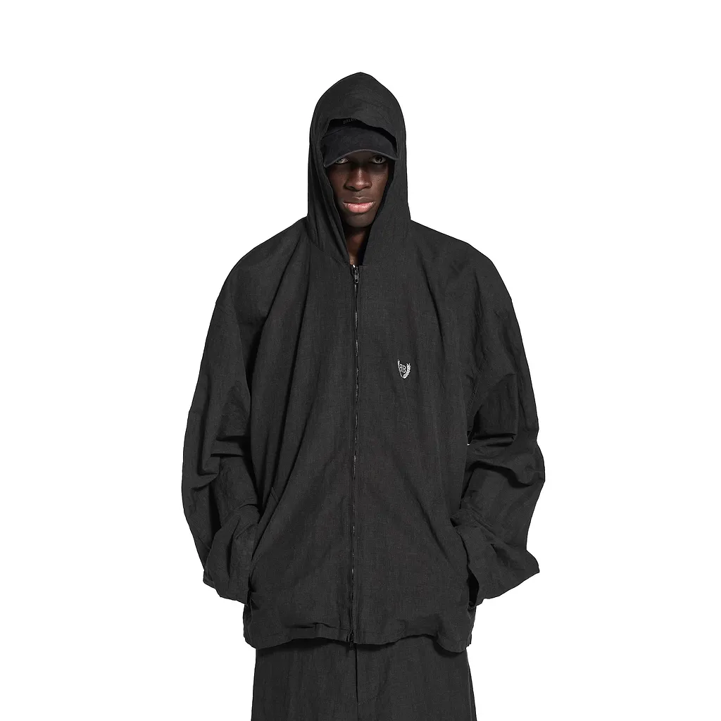 Hooded Zip-Up Jacket
