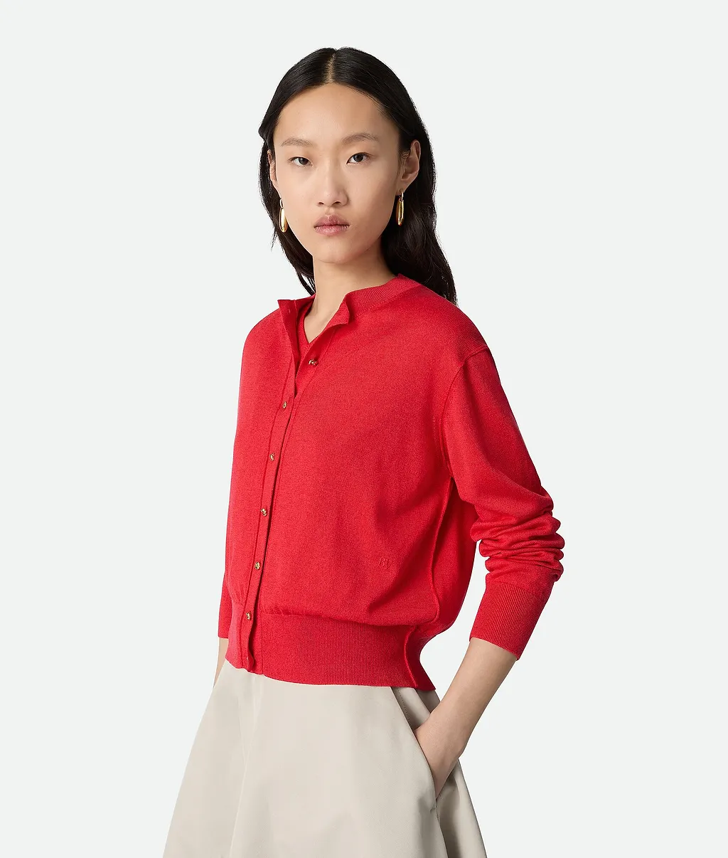 Cotton And Viscose Twinset