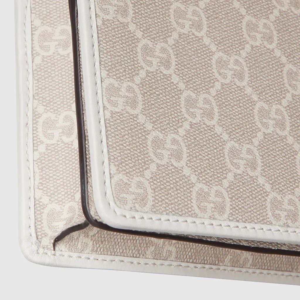 Gg Emblem Wallet With Leather Strap