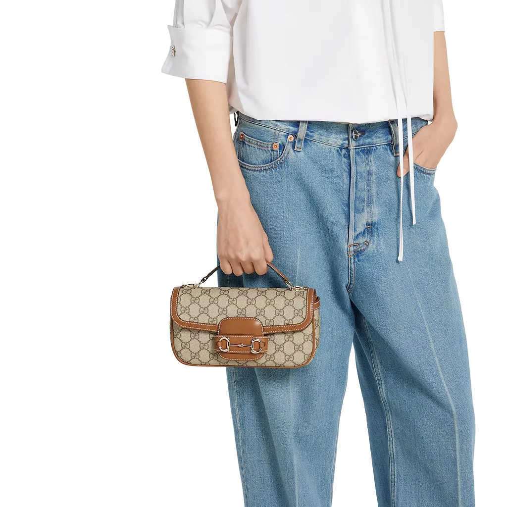 Gucci Horsebit 1955 Soft Small Top Handle Bag