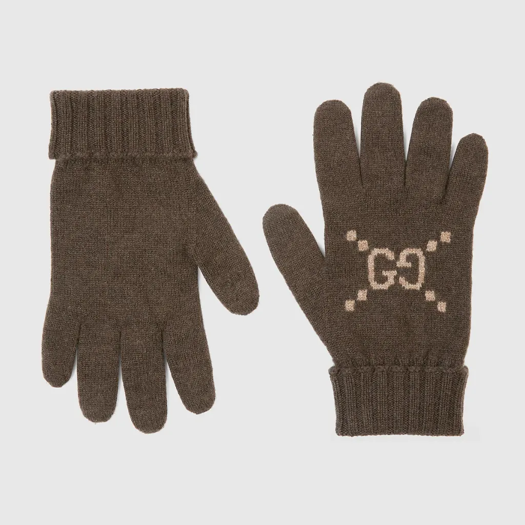 Gg Cashmere Gloves