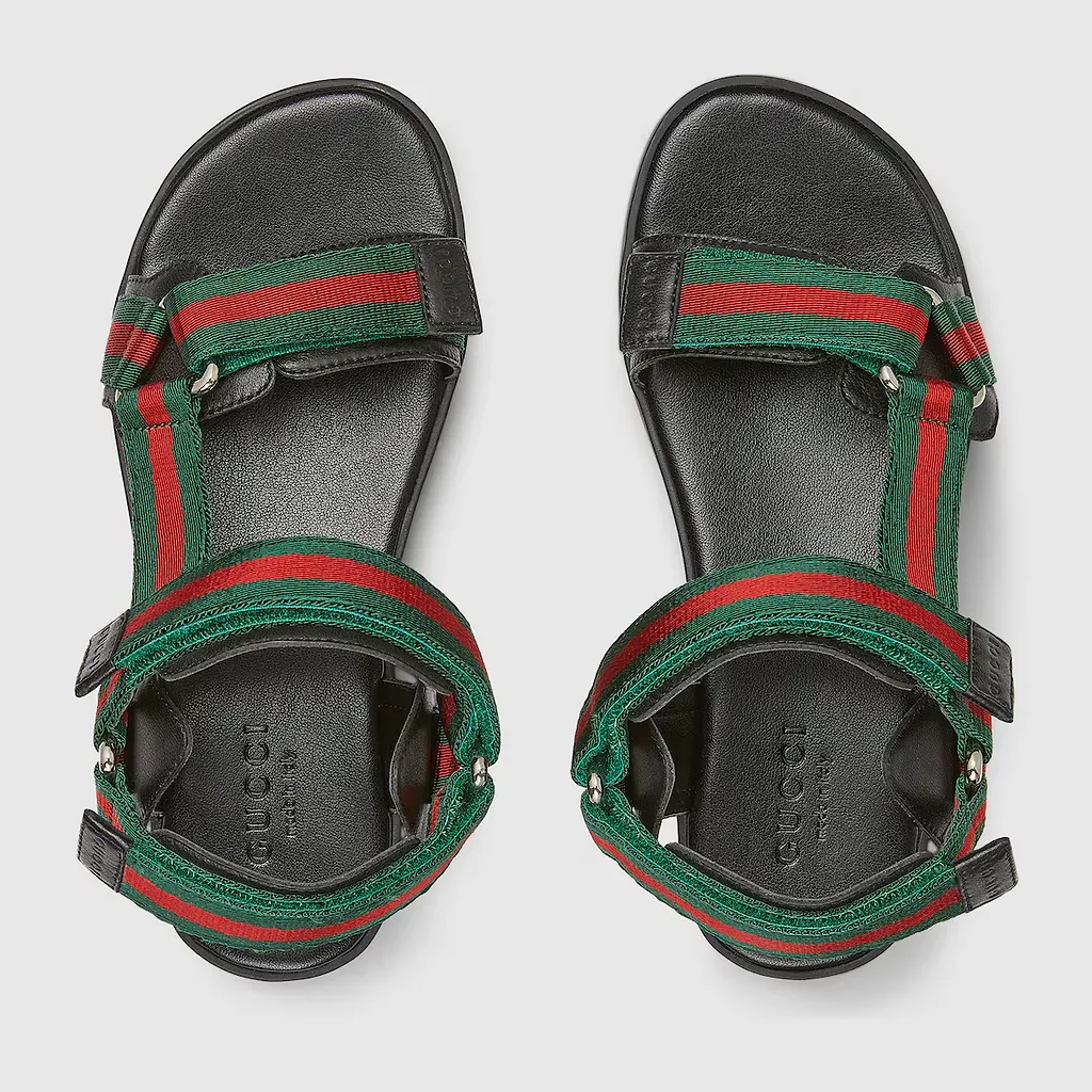 Children's Sandal With Web