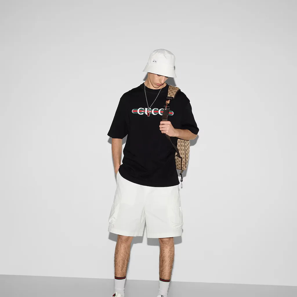 Printed Cotton Jersey T-Shirt
