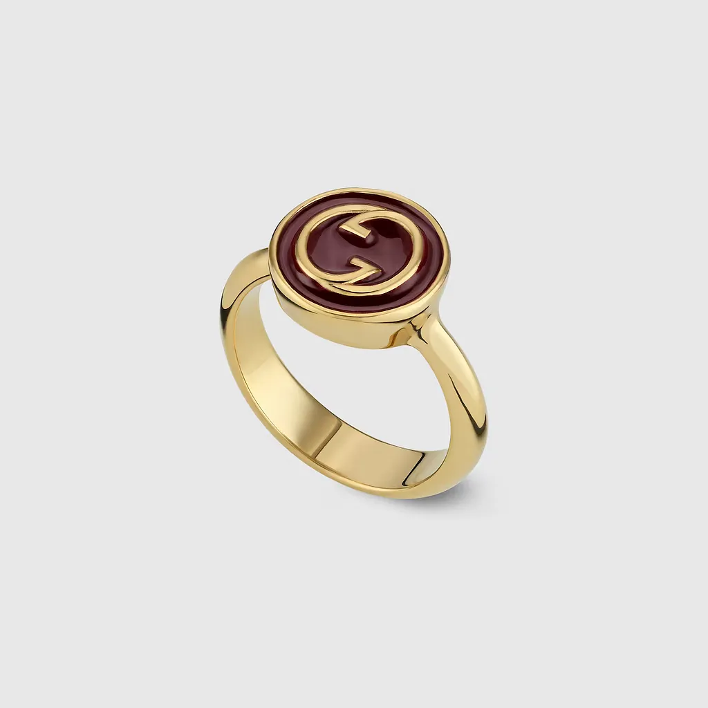 Gucci Blondie Enamel Ring