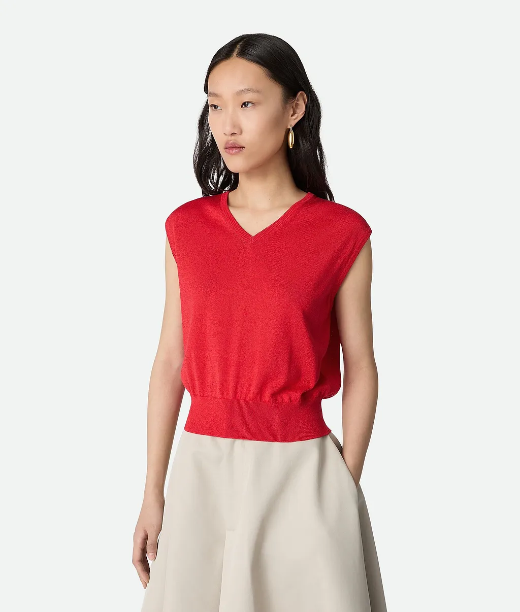 Cotton And Viscose Twinset