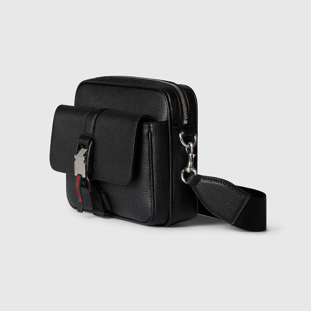 Small Crossbody Bag With Web