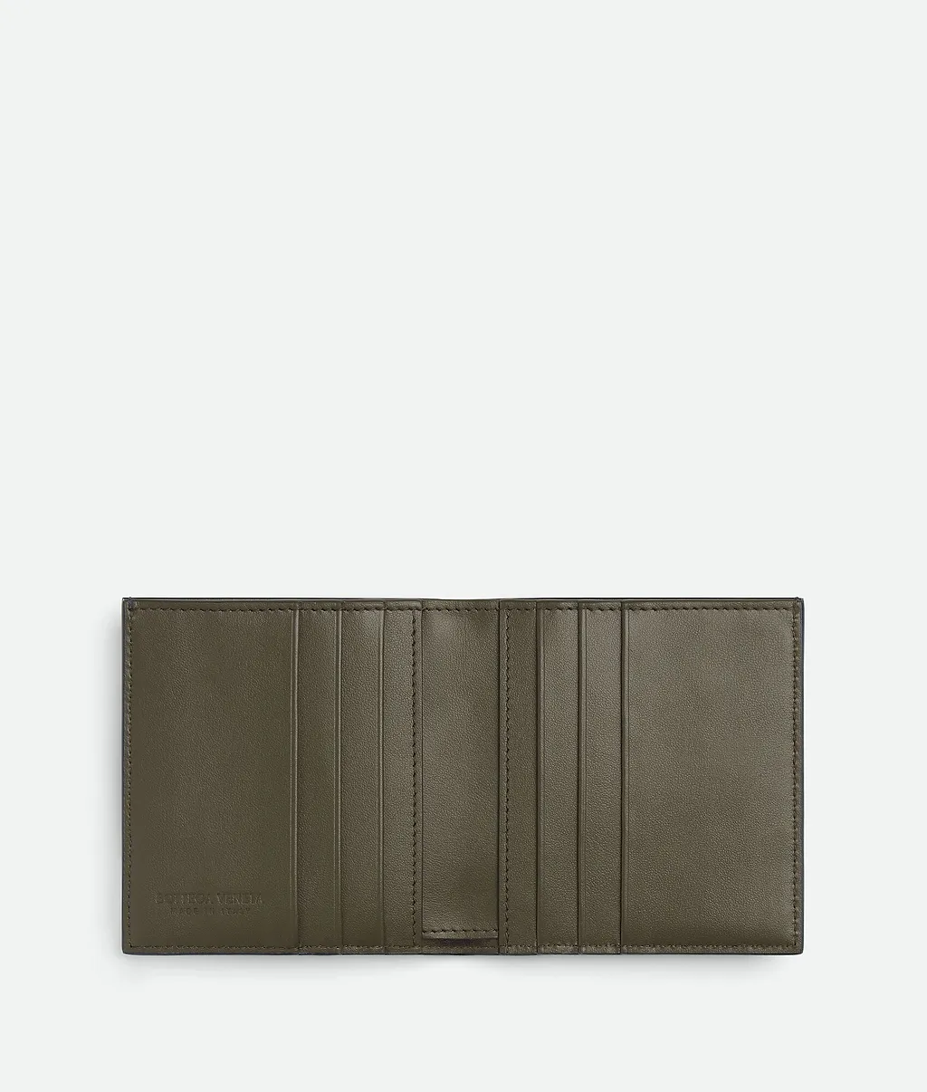 Intrecciato Slim Bi-Fold Wallet