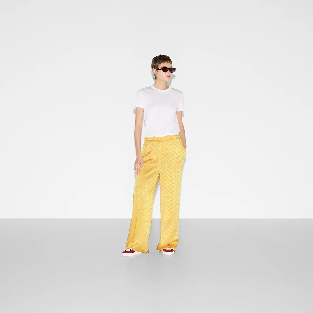 Relaxed Fit Gg Jacquard Trousers