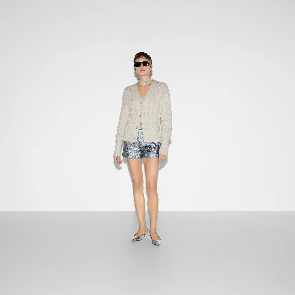 Braid Knit Cardigan