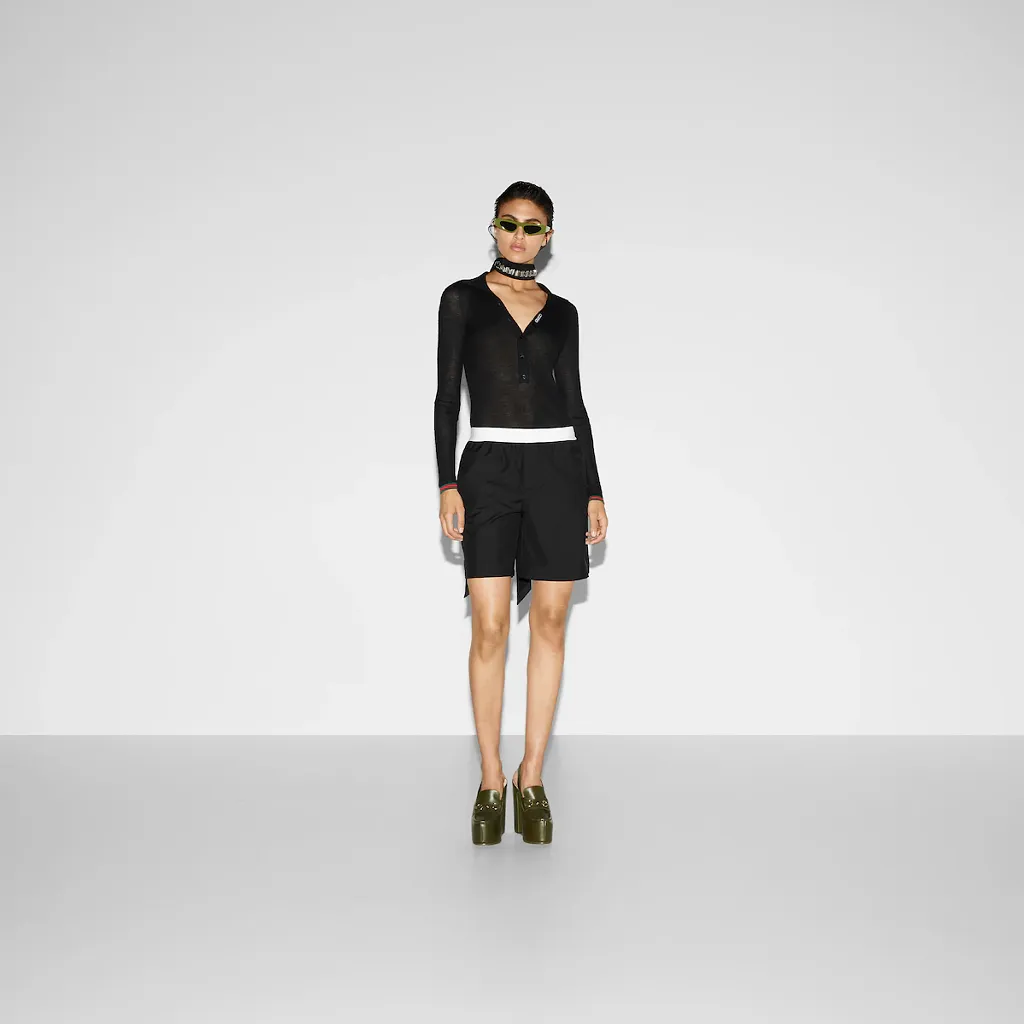 Light Wool Boxer-Style Shorts
