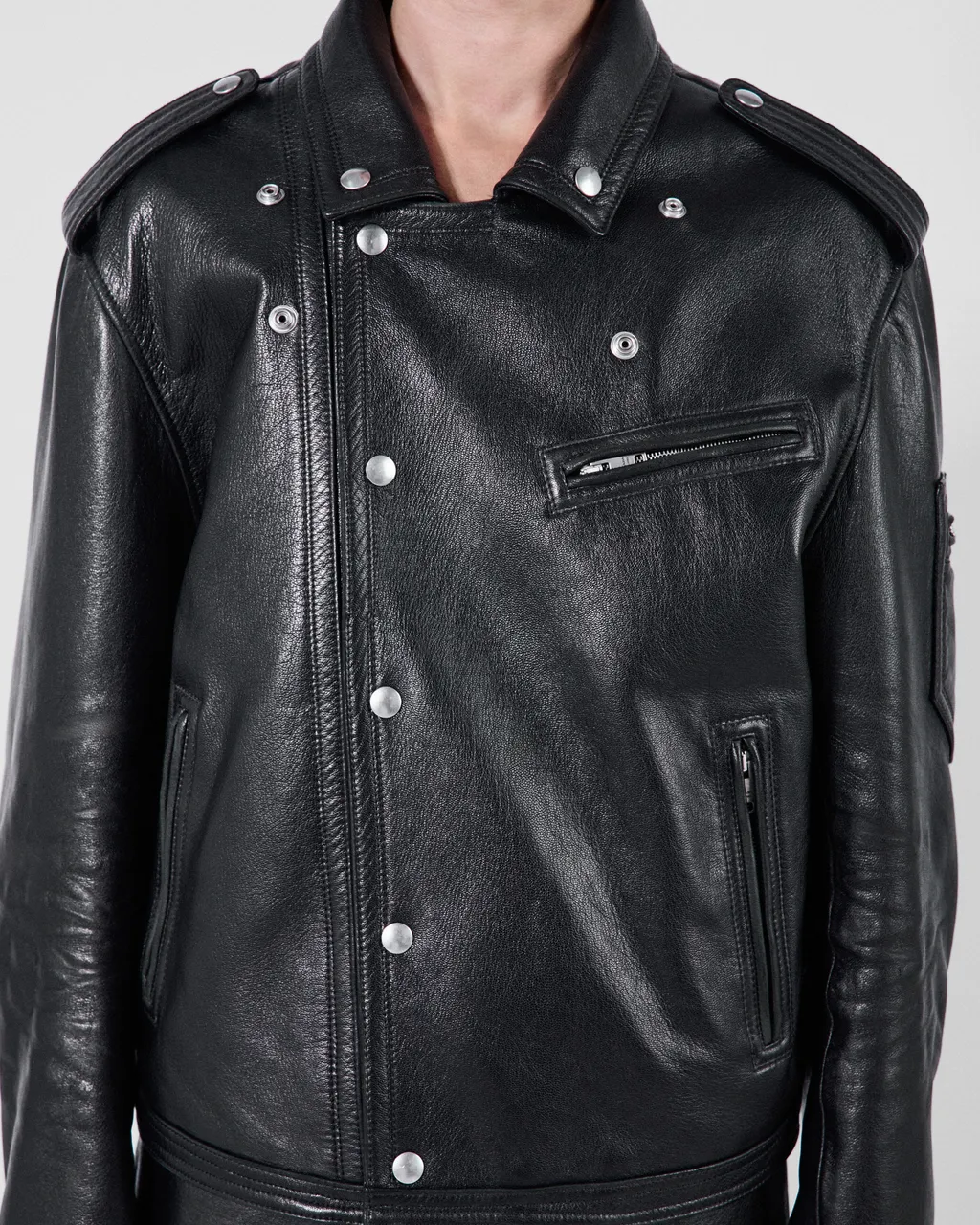 Leather Biker Jacket