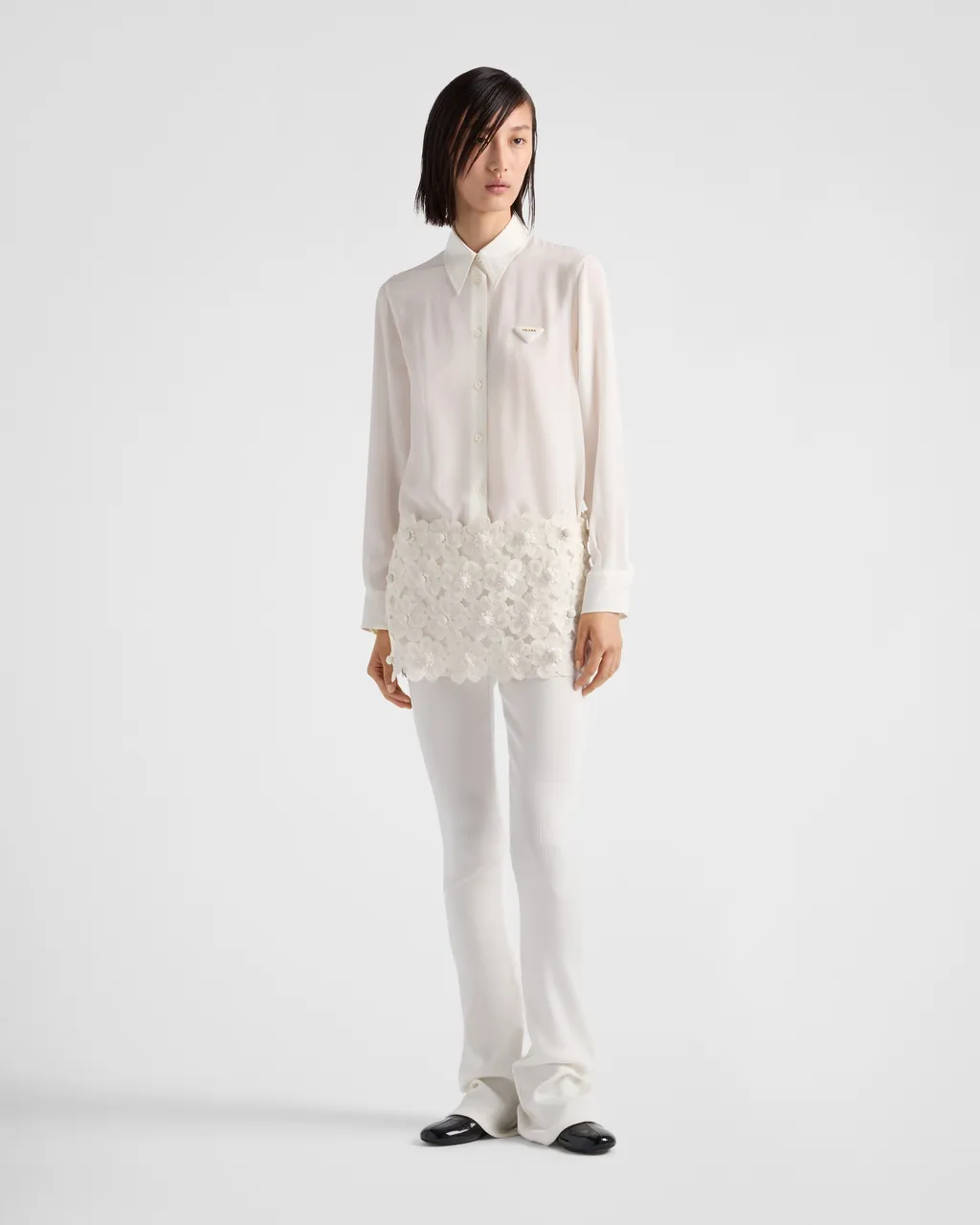 CrÊPe De Chine Shirt