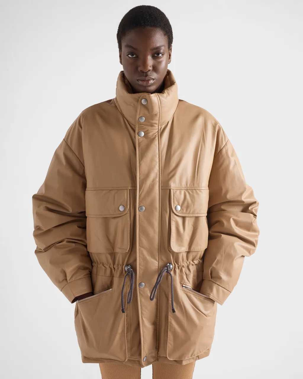 Nappa Leather Coat