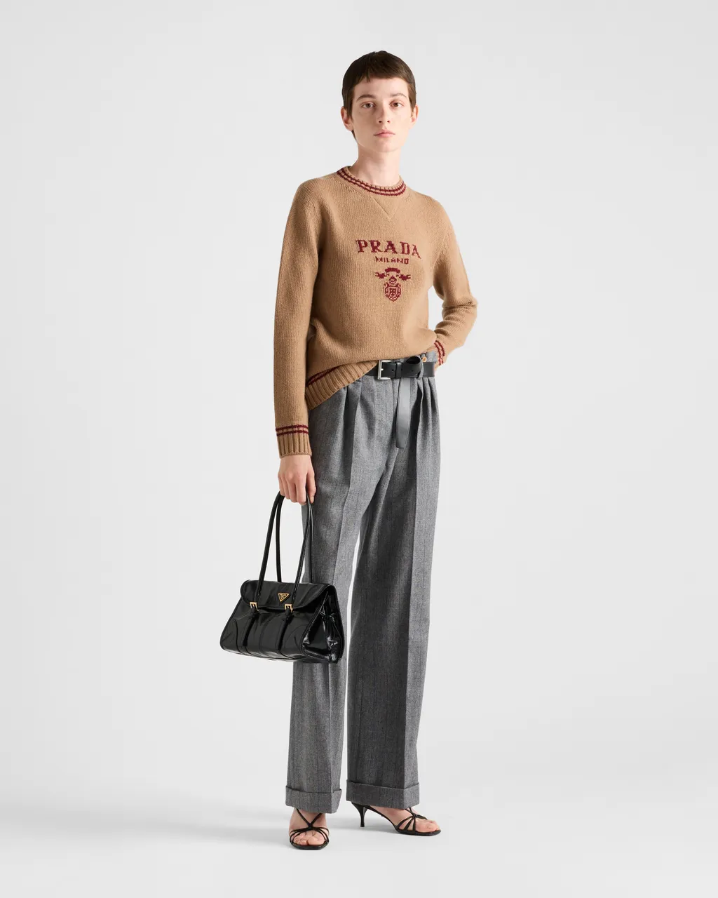 Wool And Cashmere Crew-Neck Sweater