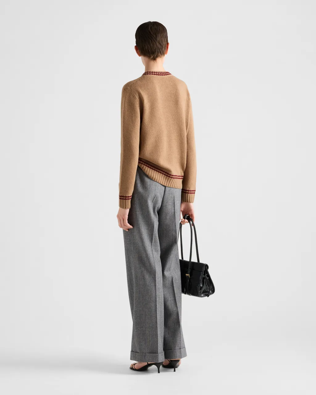Wool And Cashmere Crew-Neck Sweater