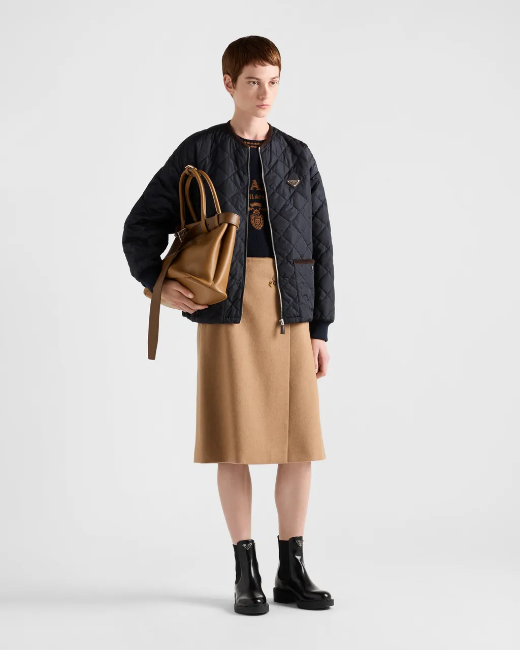 Wool And Cashmere Crew-Neck Sweater