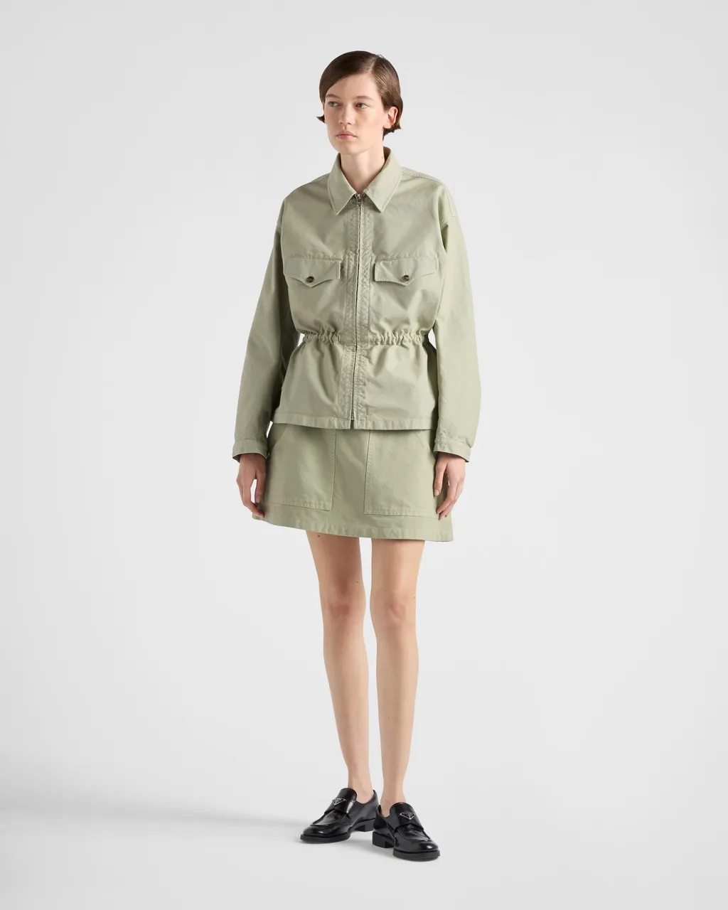 Old Canvas Miniskirt
