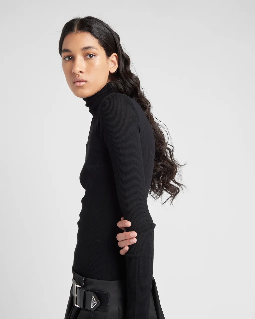 Superfine Wool Turtleneck Sweater