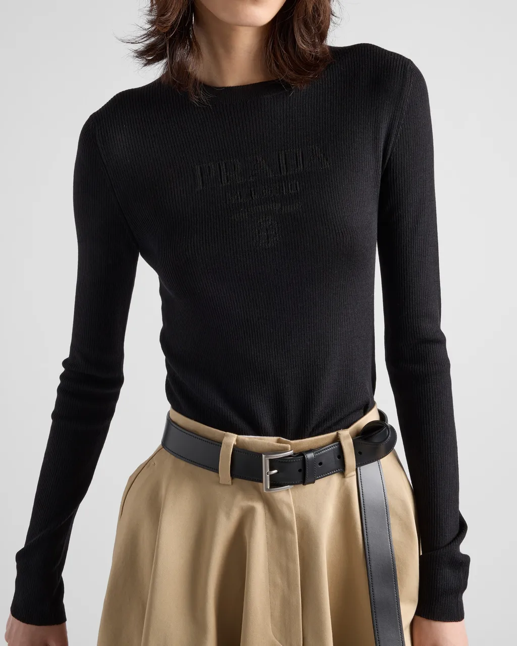 Superfine Wool Crew-Neck Sweater