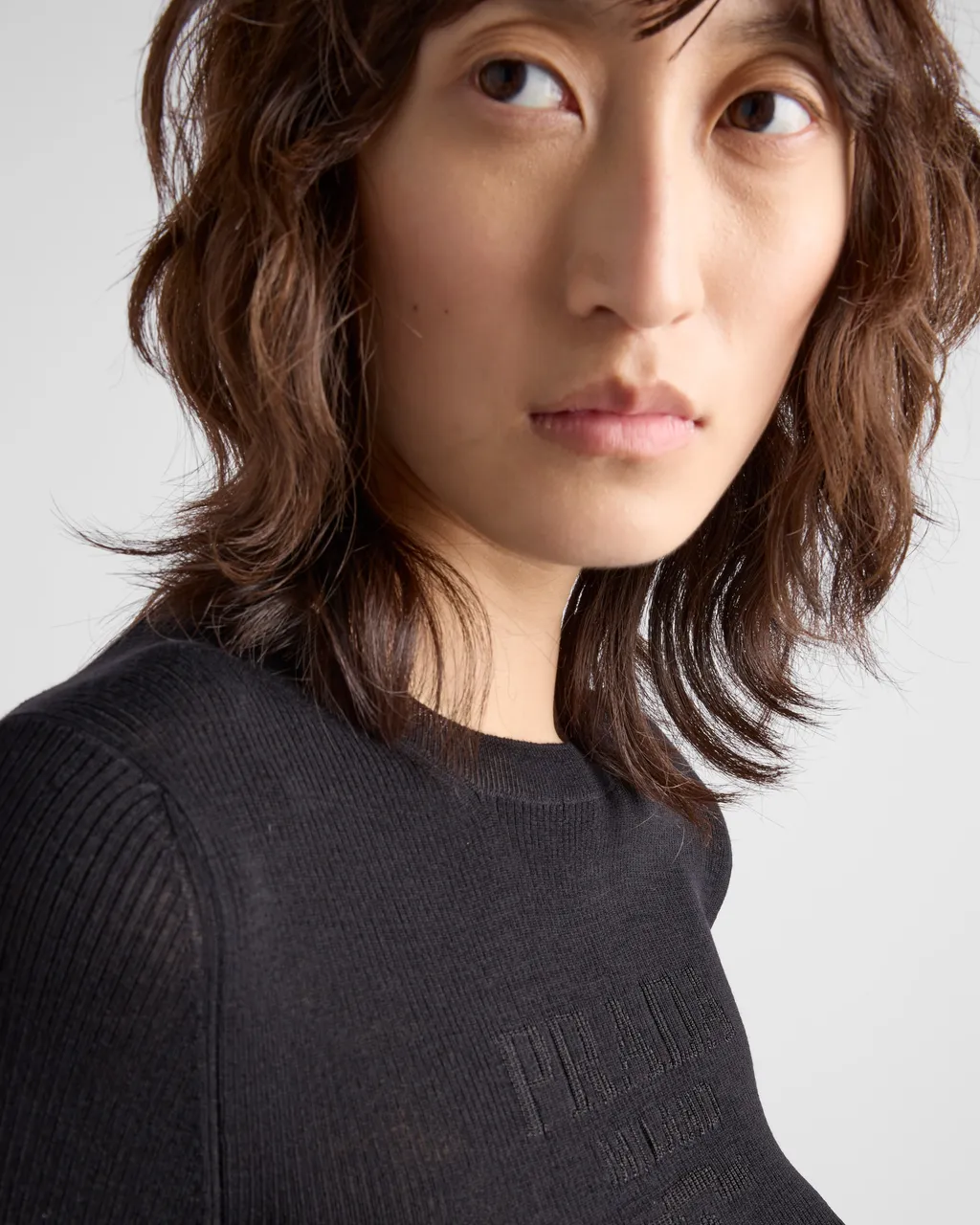 Superfine Wool Crew-Neck Sweater