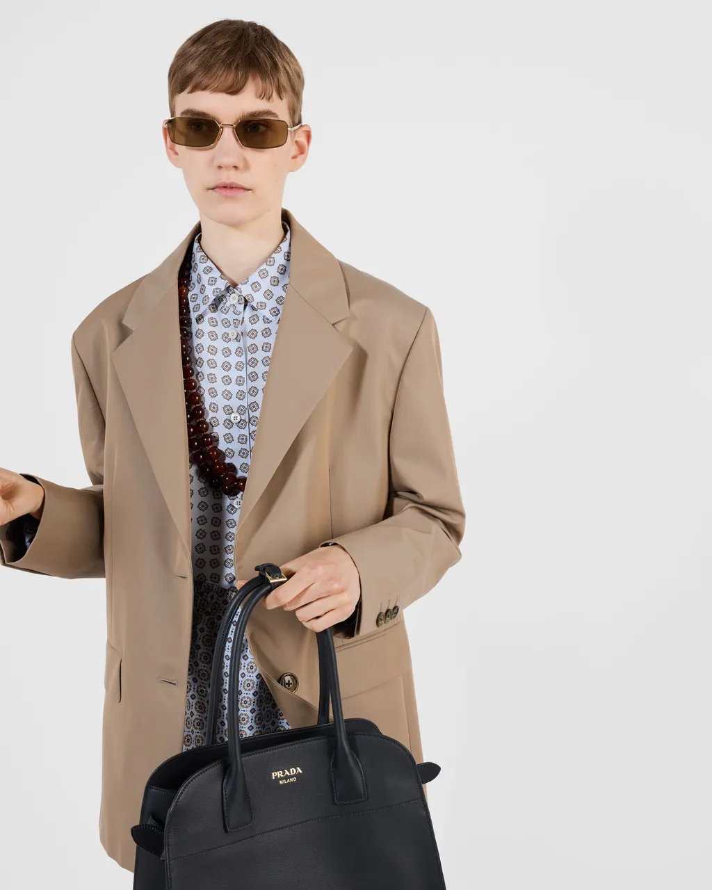 Single-Breasted Twill Jacket