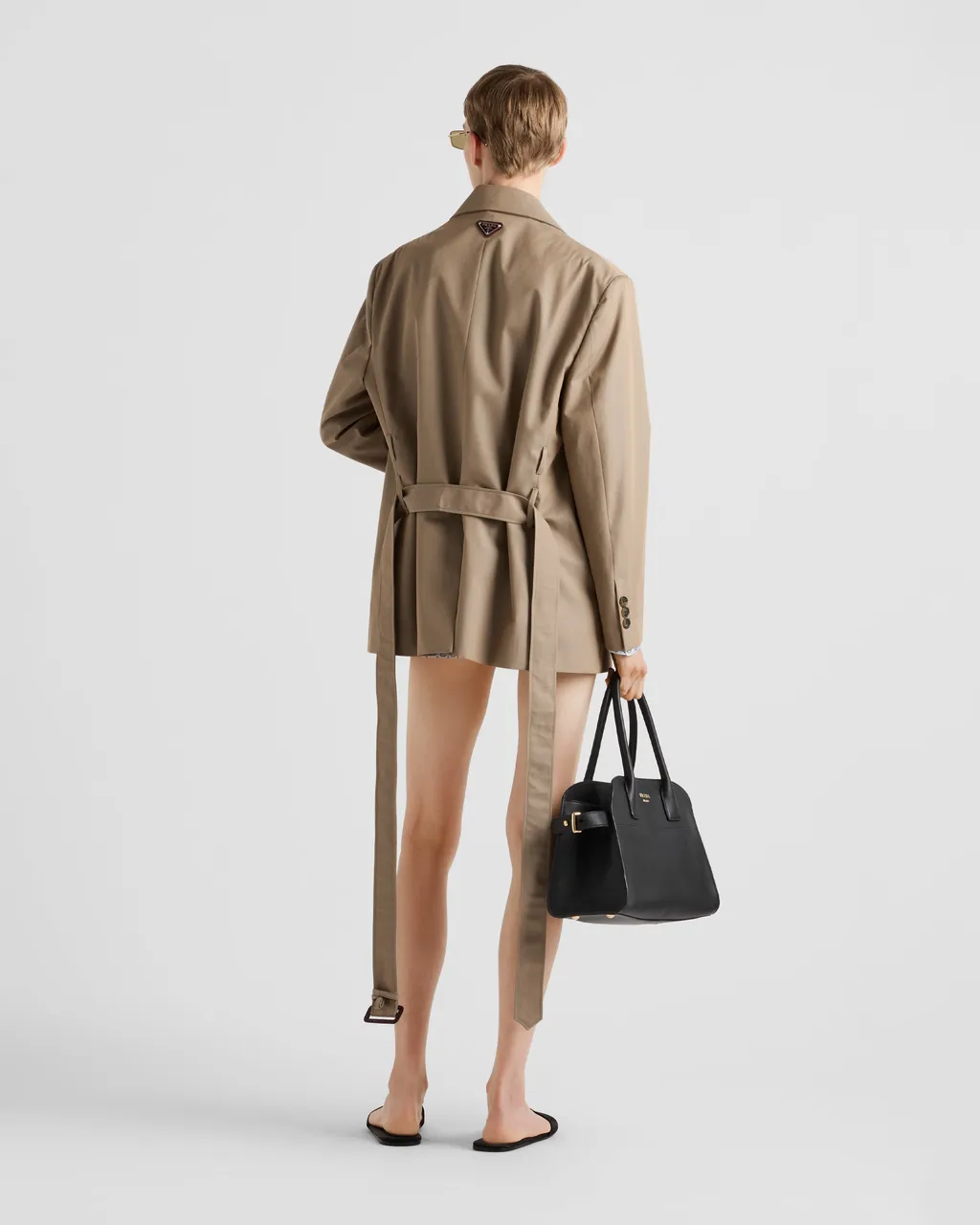 Single-Breasted Twill Jacket
