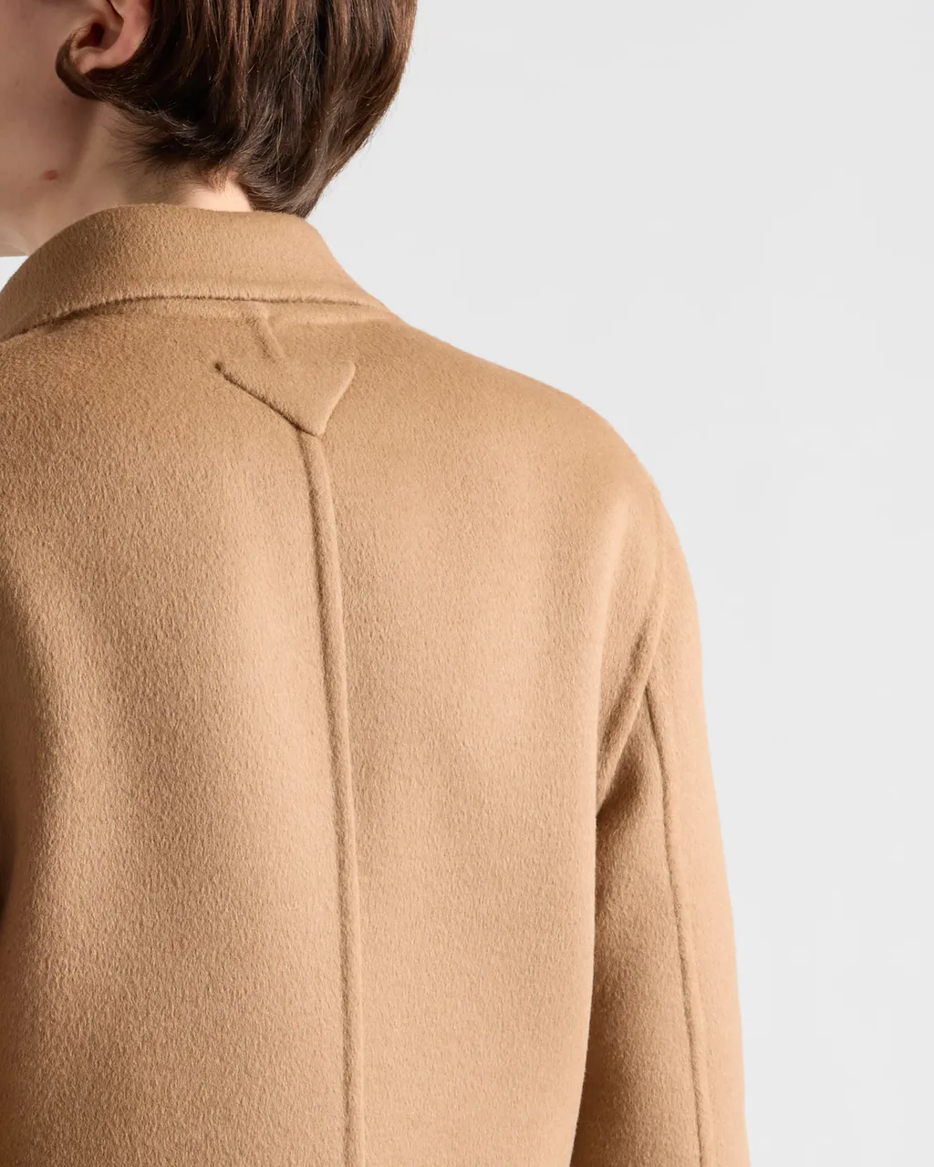 Single-Breasted Cashgora Coat