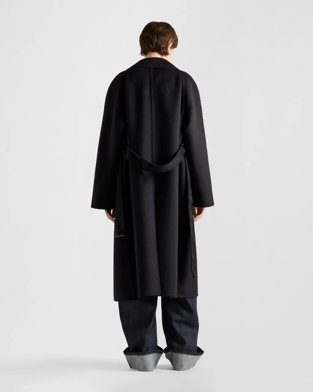 Single-Breasted Cashgora Coat