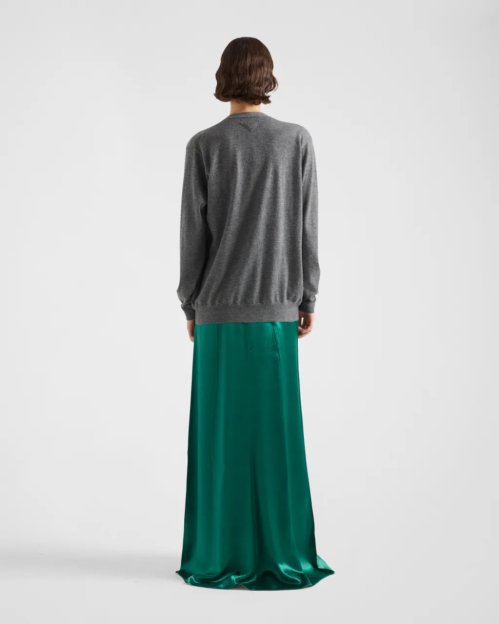 Long Satin Dress
