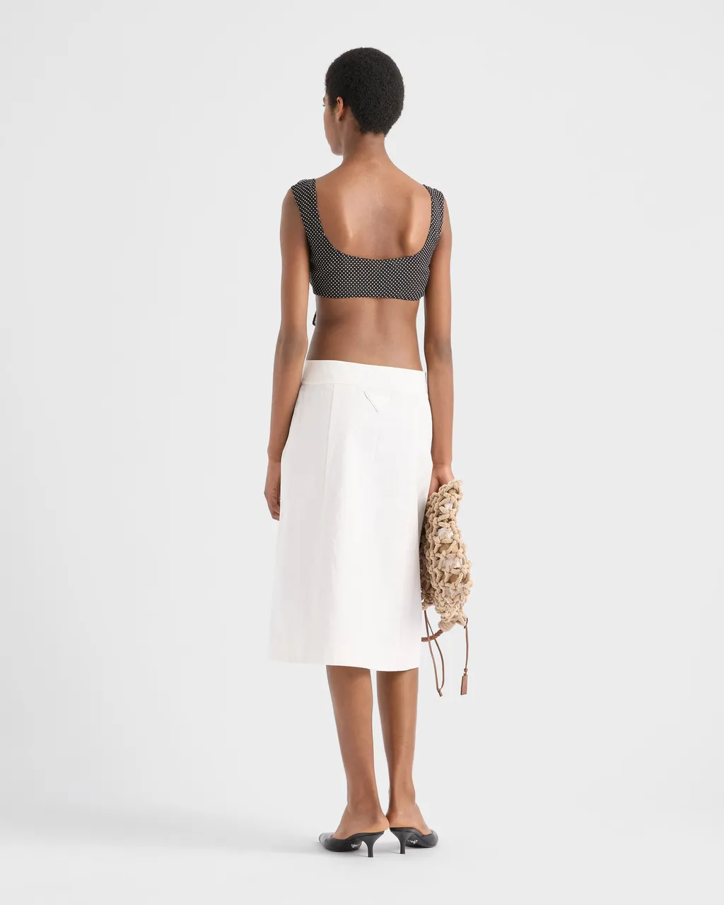 Cotton Gabardine Skirt