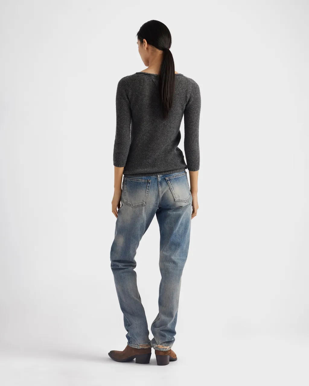V-Neck Cashmere Sweater