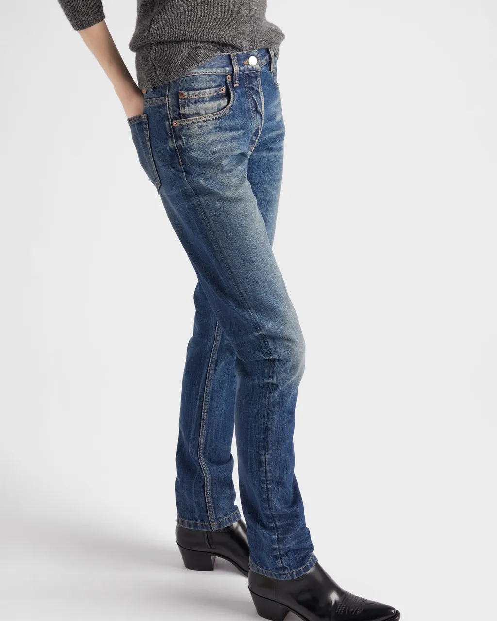 Slim-Fit Selvedge Denim Jeans