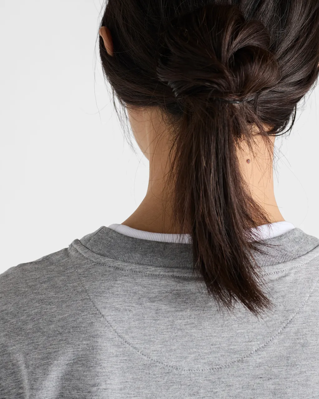Long-Sleeved Cotton Jersey T-Shirt