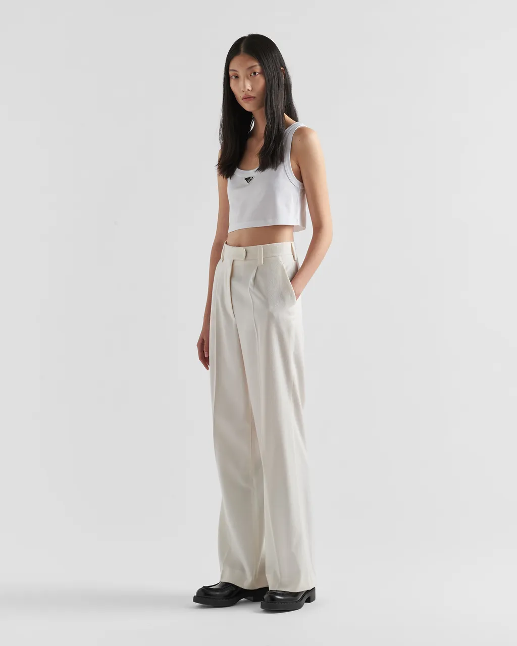 Jersey Cropped Top