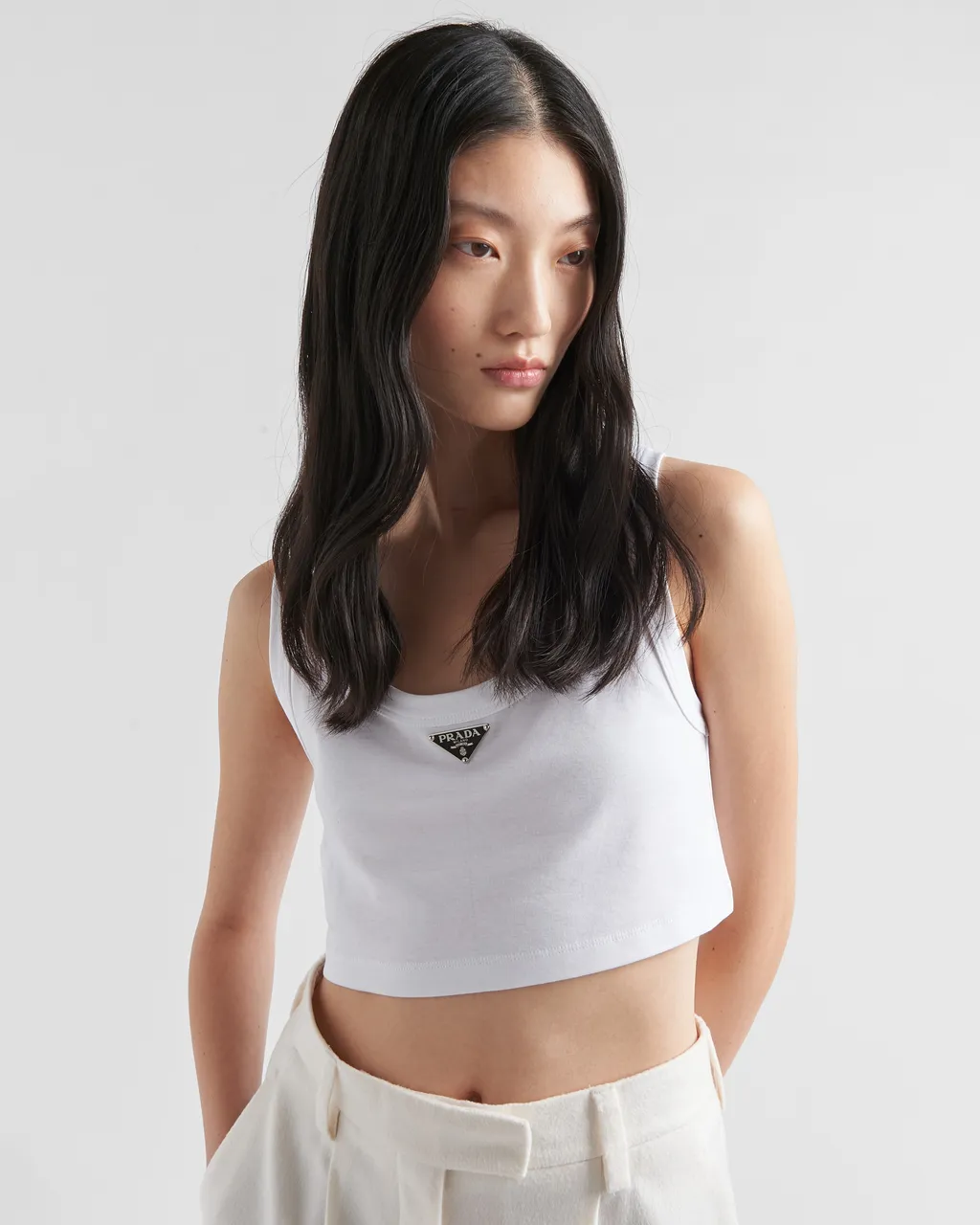 Jersey Cropped Top