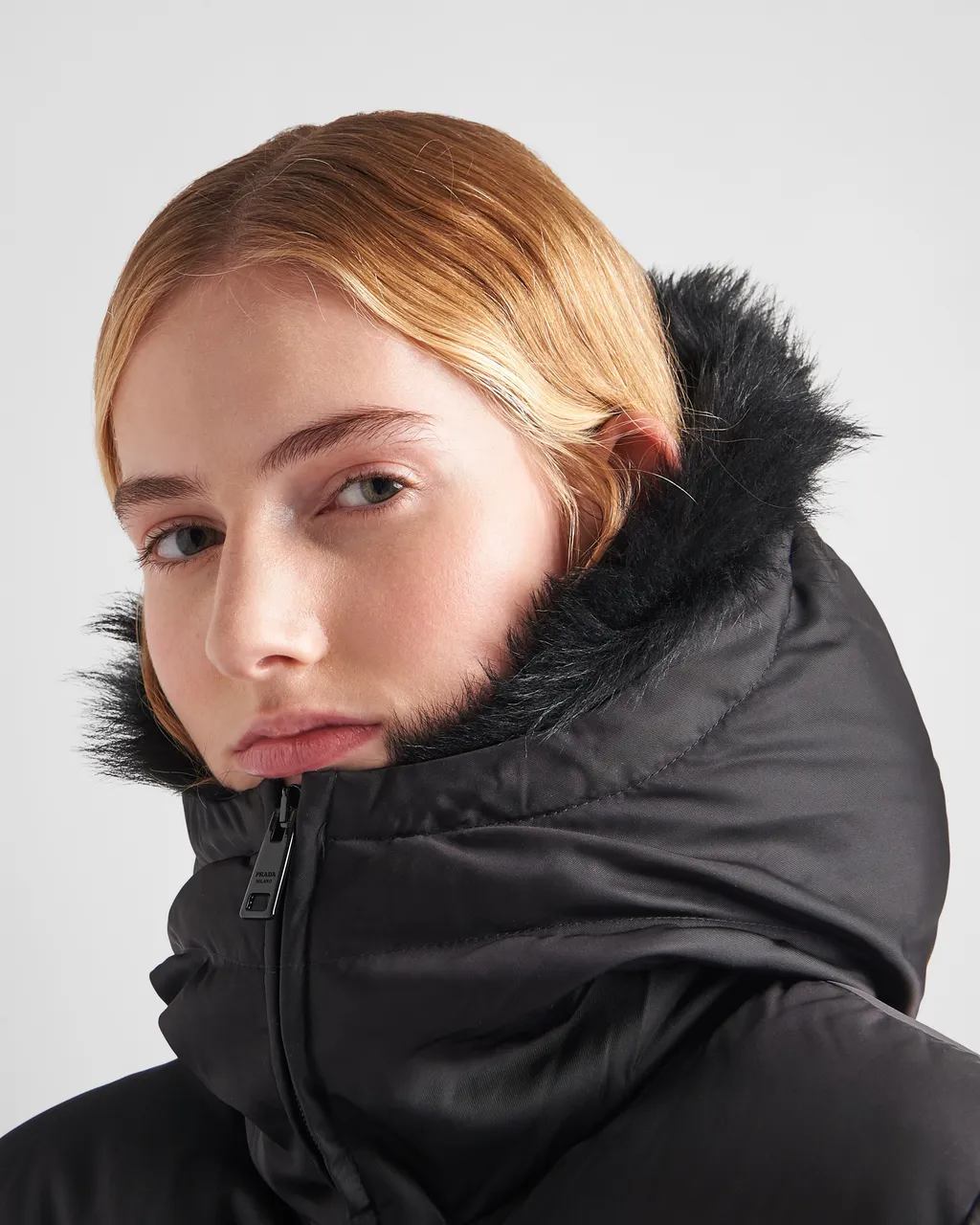 Re-Nylon Gabardine Puffer Jacket