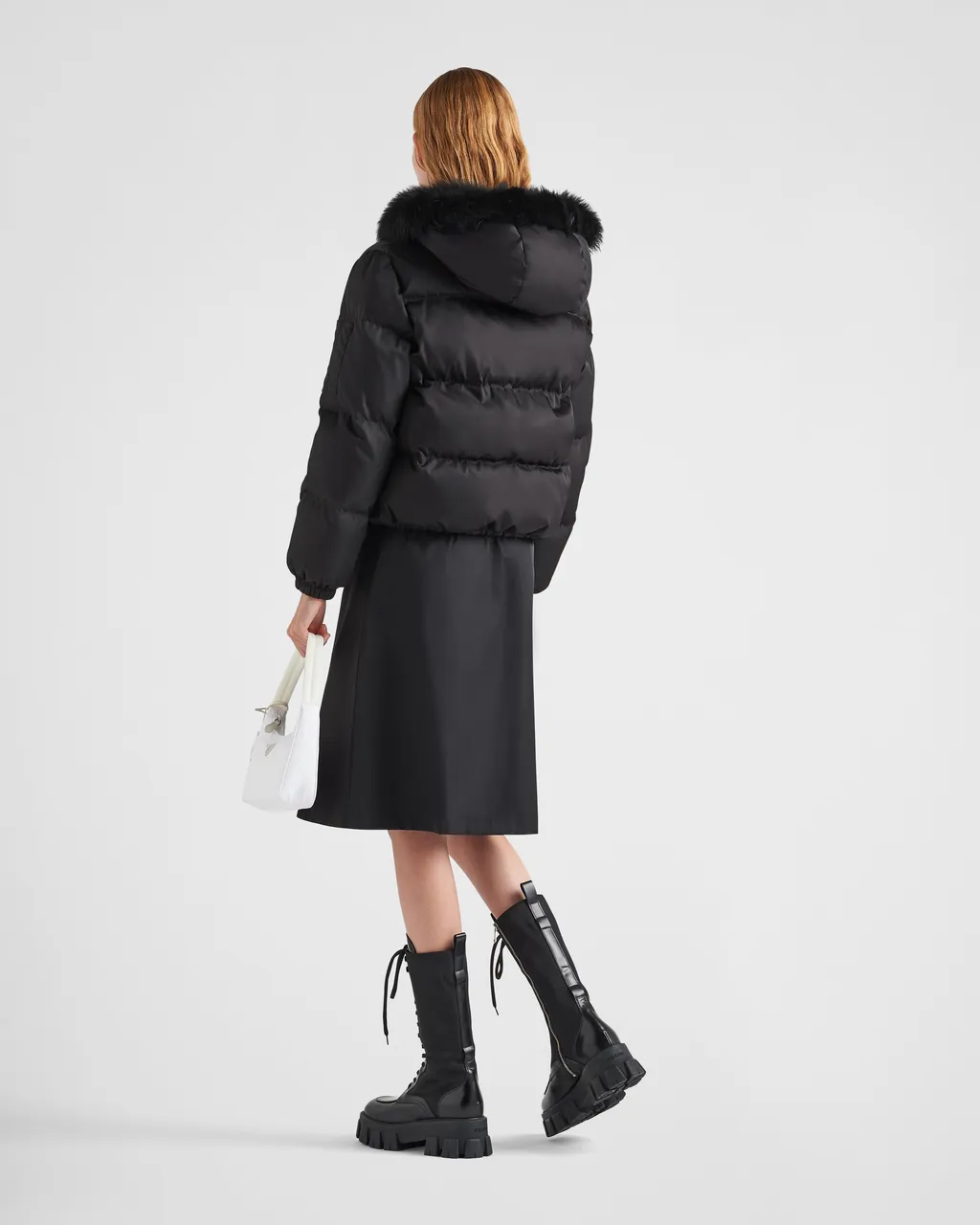 Re-Nylon Gabardine Puffer Jacket