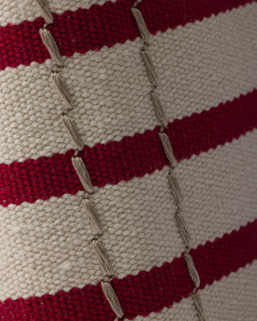 Prada JardiniÈRe Striped Cotton Canvas Mini-Bag