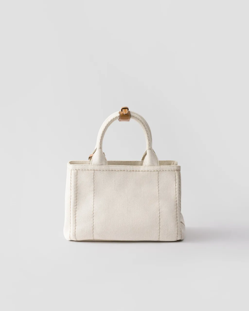Prada JardiniÈRe Small Linen Blend Handbag