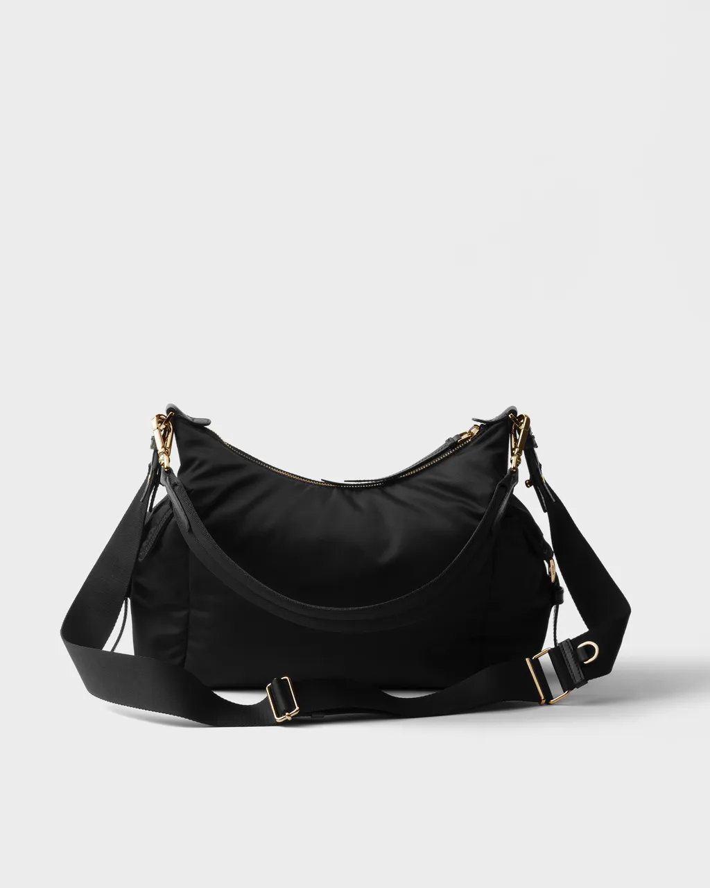 Prada Explore Large Re-Nylon And Leather Bag