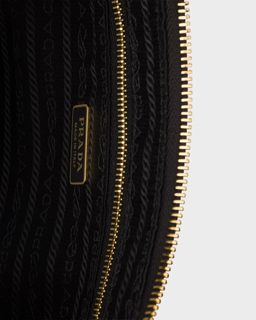 Prada Demi-Lune Re-Nylon Shoulder Bag