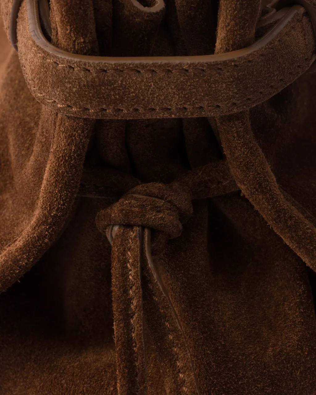 Prada Bonnie Medium Suede Handbag