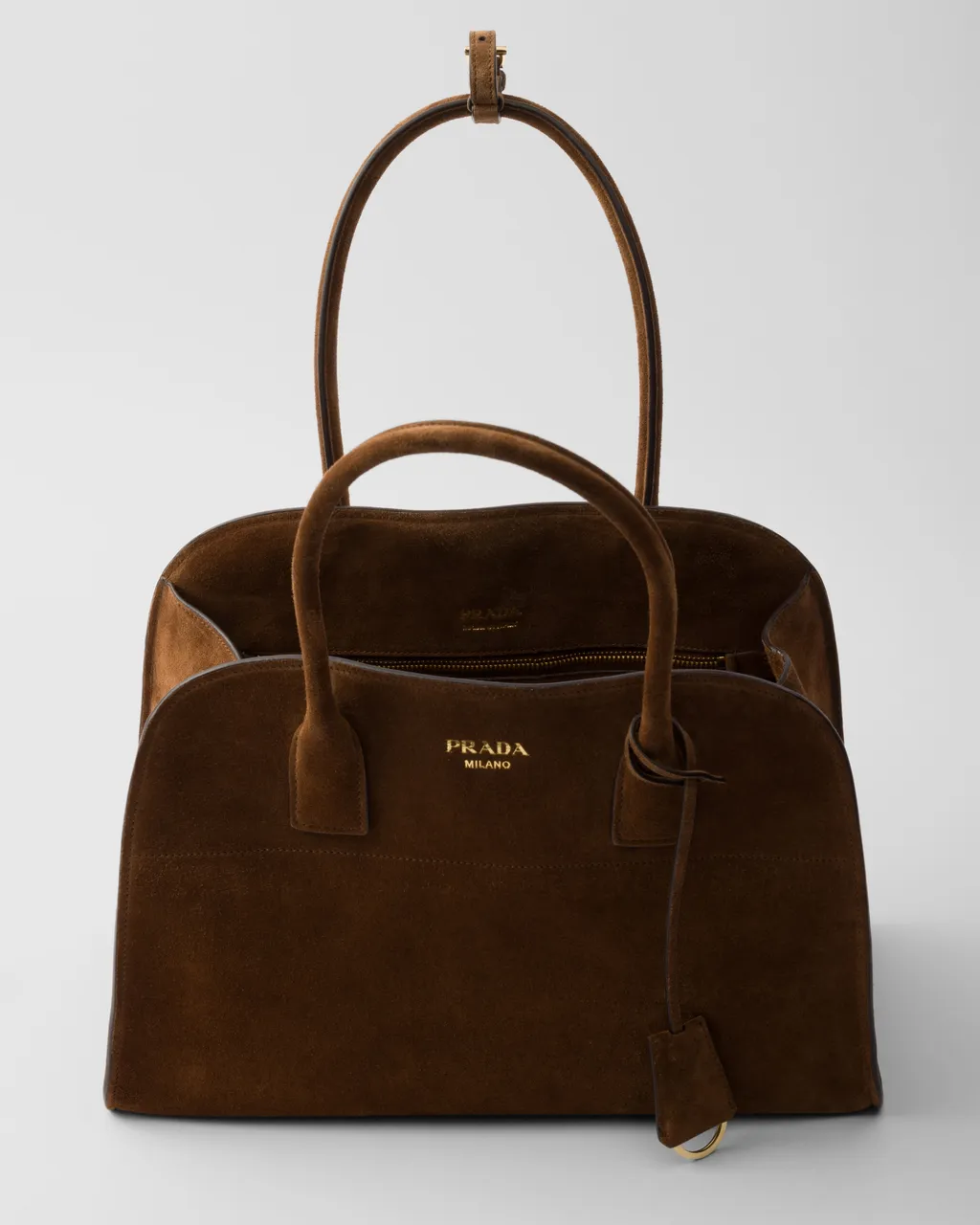 Medium Suede Tote Bag