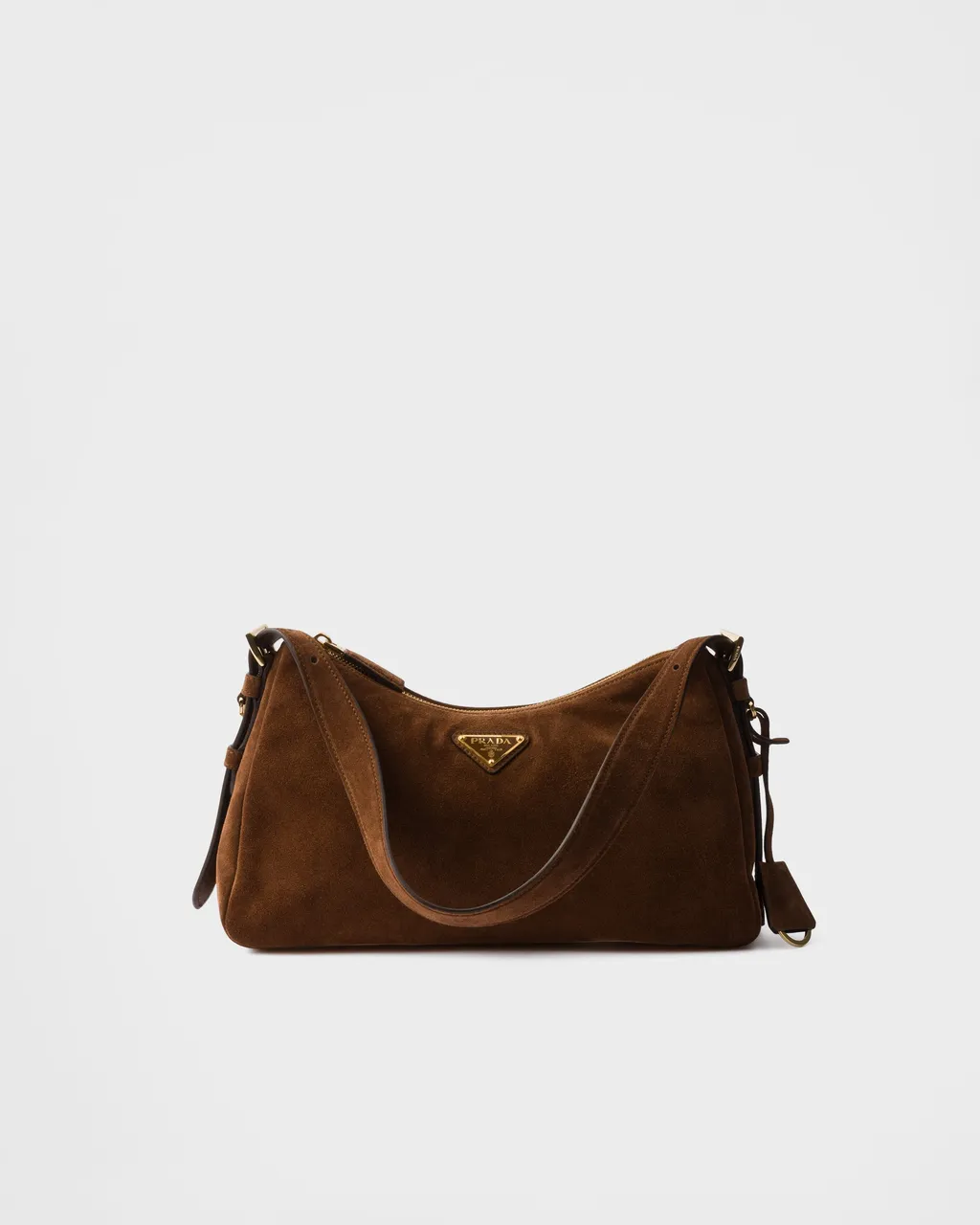 Prada AimÉE Medium Suede Shoulder Bag