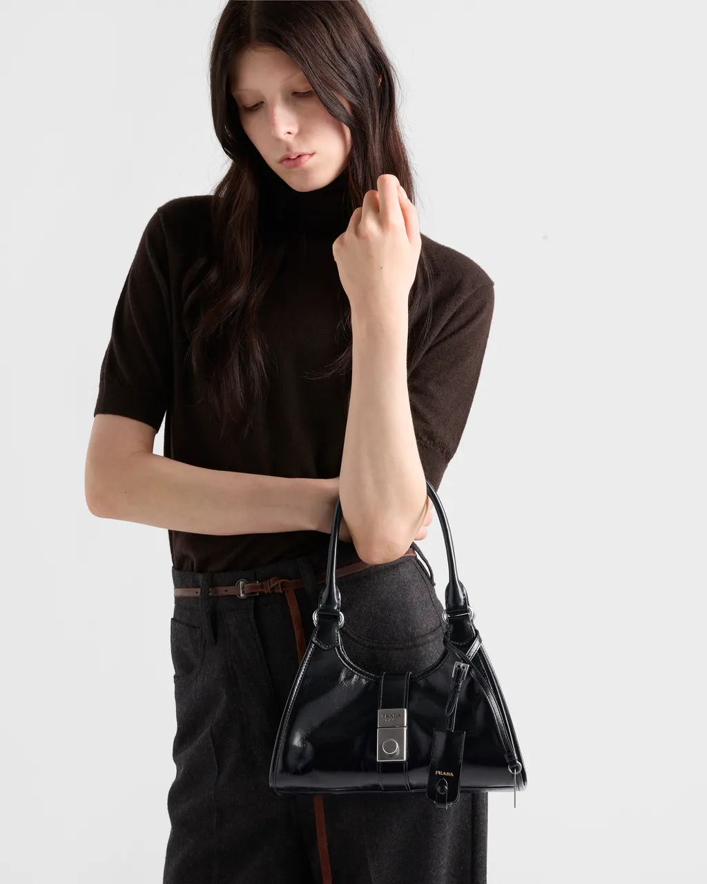 Small Leather Tote Bag